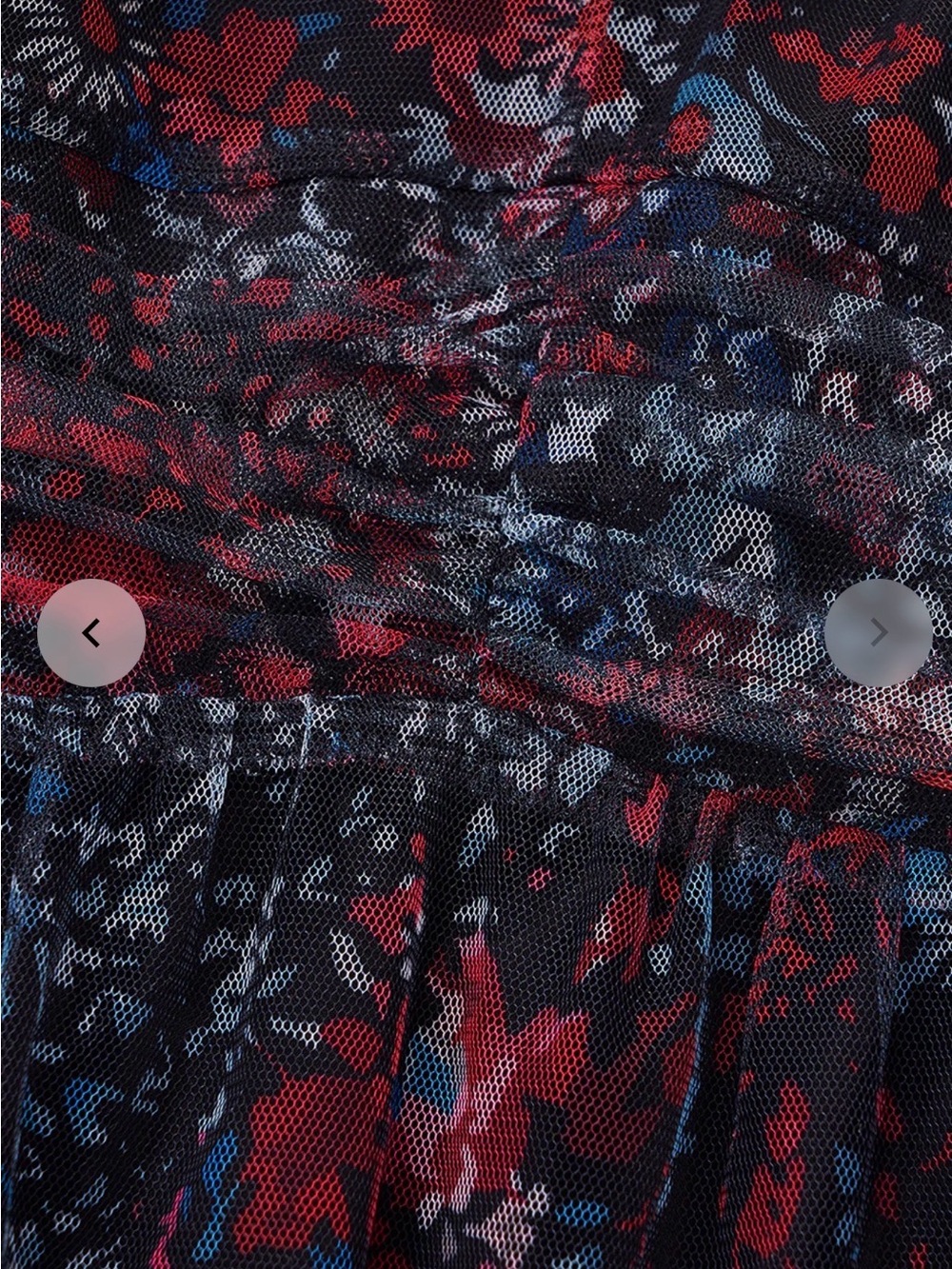 Women's Long Sleeve Maxi Dress in Dark Floral - Picture 11 of 16